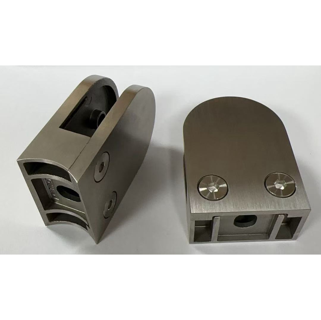 Suihkuhuoneen kannen patio kaiteet laitteistot mini lasi asennus puristin lasin pidike portaiden kaiteen lasike